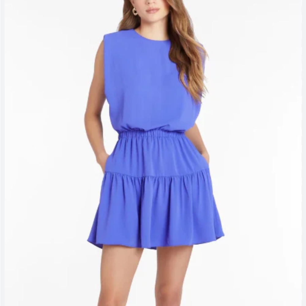 NEW NWT AMANDA UPRICHARD Mackenzie Dress in Wisteria Purple - Picture 3 of 6